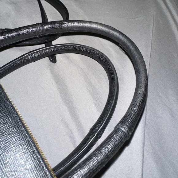 Furla | Black Grain Leather Bag - Picture 14 of 16